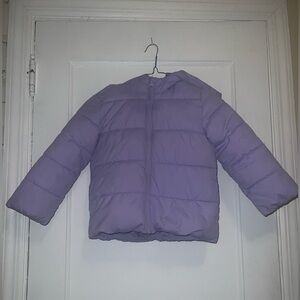 The Children's Place Lavender Puffer Jacket